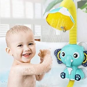 Bath Toys Baby Water Game Elephant Model Faucet Shower Electric Water Spray Toy